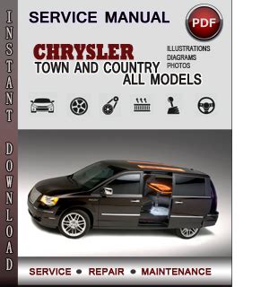 2001 chrysler town and country repair manual download Doc