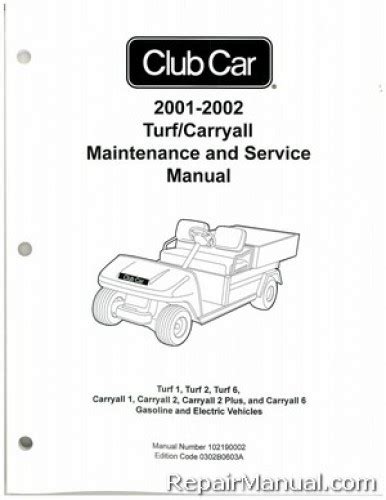 2001 club car repair manual Reader