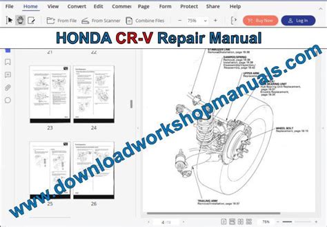 2001 crv service manual pdf PDF
