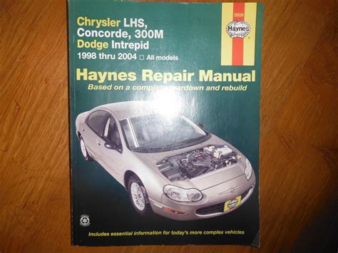 2001 dodge intrepid service manual pdf Kindle Editon