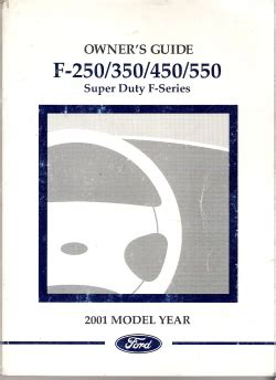 2001 f250 repair manual PDF