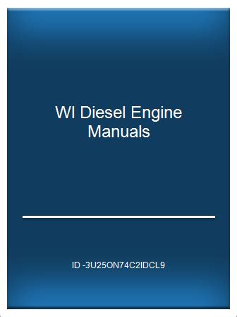 2001 ford wl diesel engine repair manual pdf Doc