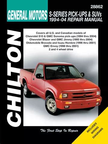 2001 gmc jimmy manual PDF