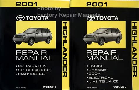 2001 highlander repair manual PDF