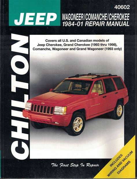 2001 jeep chilton automotive repair manual pdf Epub