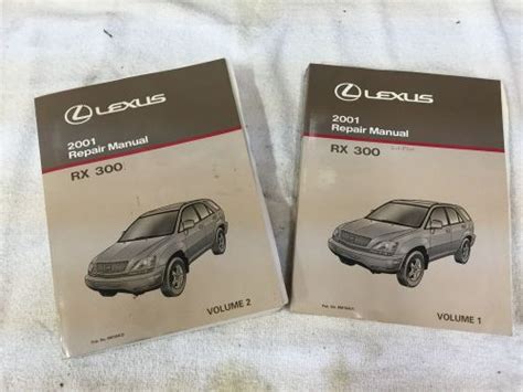 2001 lexus rx300 repair manual Doc