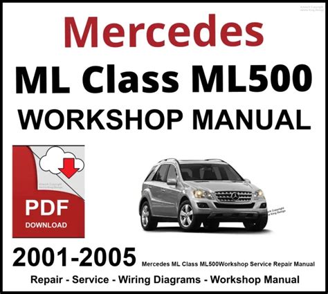 2001 ml500 owners manual PDF