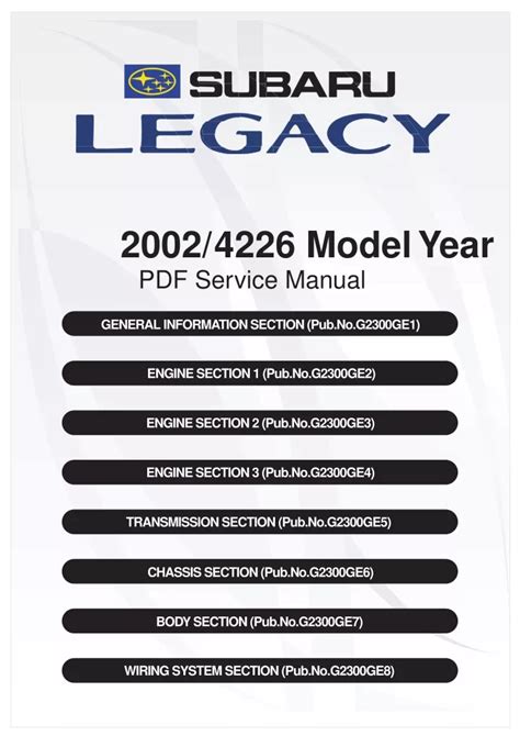 2001 subaru service manual torrent Reader