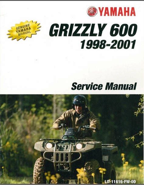 2001 yamaha grizzly 600 manual PDF