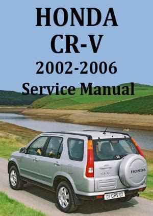 2002 2004 crv service manual torrent Kindle Editon