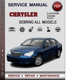 2002 Chrysler Sebring Owner Manual Ebook PDF