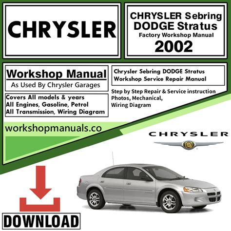 2002 Chrysler Sebring Owner Manual Ebook PDF