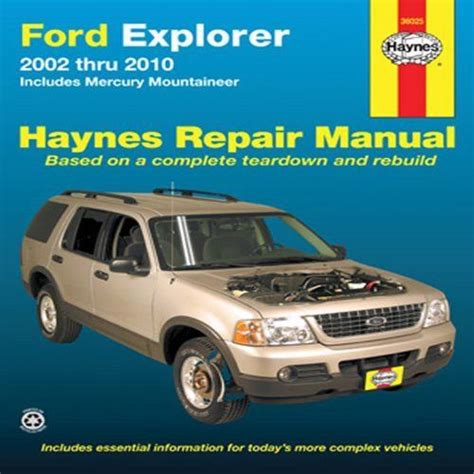 2002 Ford Explorer Sport Owners Manual Ebook Reader