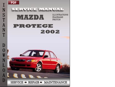 2002 Mazda Protege  Owners Manual Ebook Doc