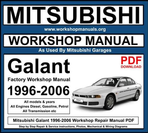 2002 Mitsubishi Galant Owners Manual Free Download  Ebook Doc