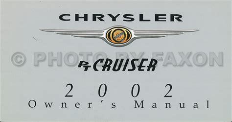 2002 Pt Cruiser Dream Cruiser Owners Manual Ebook Kindle Editon