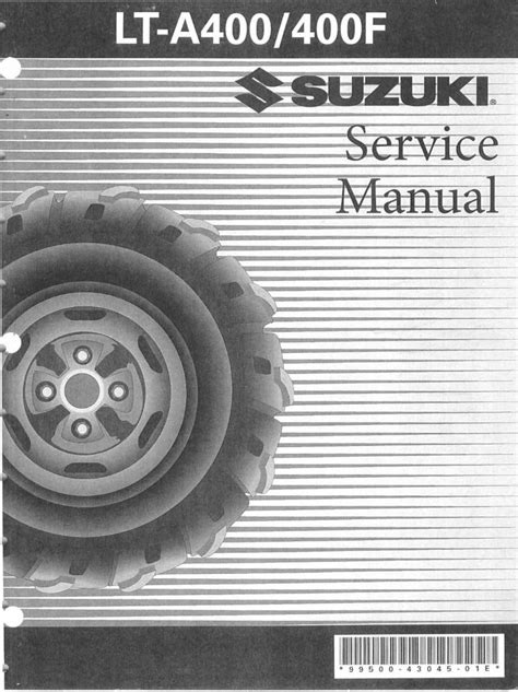 2002 SUZUKI AUTOMATIC 400 EIGER REPAIR MANUAL FREE EBOOK PDF Ebook Ebook Kindle Editon