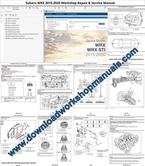 2002 Wrx Service Manual Ebook Doc