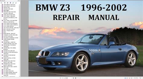 2002 bmw z3 service manual PDF