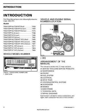 2002 bombardier traxter service manual PDF