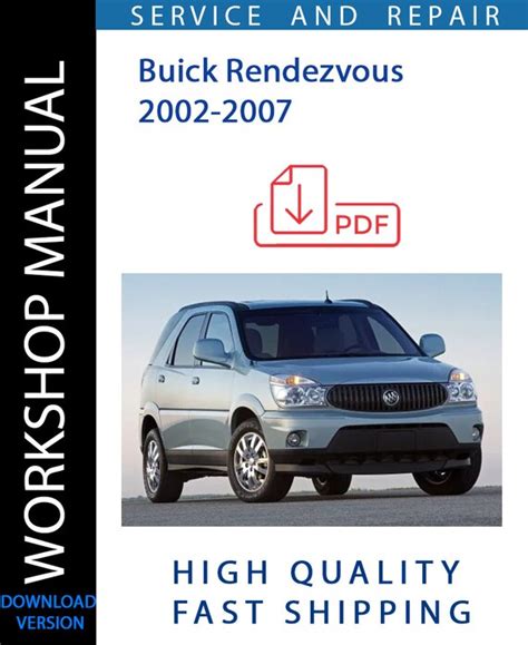2002 buick rendezvous shop manual Doc