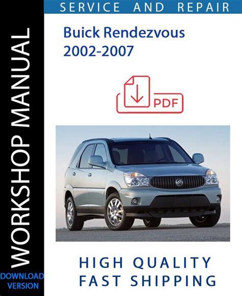 2002 buick rendezvous shop manual Doc