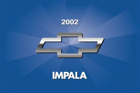 2002 chevy impala manual pdf PDF