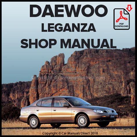 2002 daewoo leganza repair manual PDF