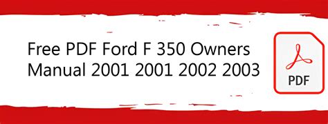 2002 f350 repair manual Reader