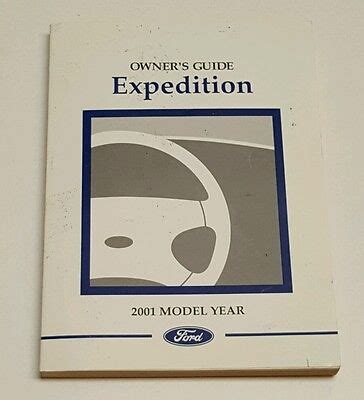 2002 ford expedition eddie bauer owners manual PDF