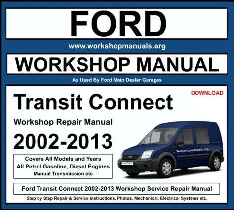 2002 ford transit workshop manual Reader