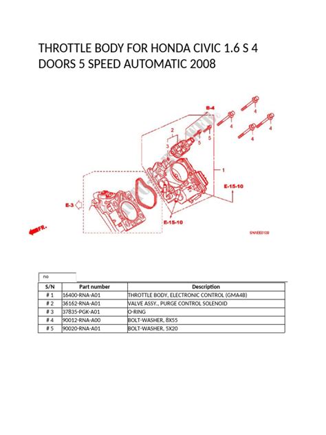 2002 hoda civic parts manual Doc