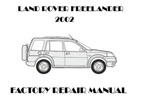 2002 land rover freelander repair manuals Ebook PDF