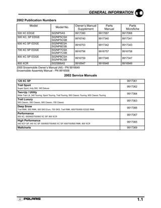 2002 polaris rmk 800 service manual Epub