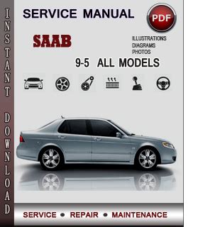 2002 saab 9 5 service repair manual Kindle Editon