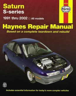 2002 saturn sl repair manual PDF