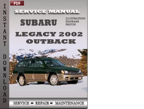 2002 subaru legacy repair manual PDF