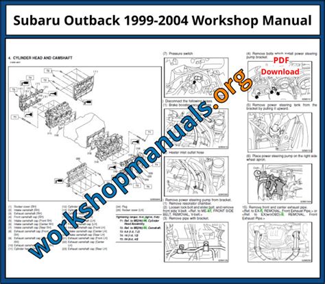 2002 subaru outback manual Kindle Editon