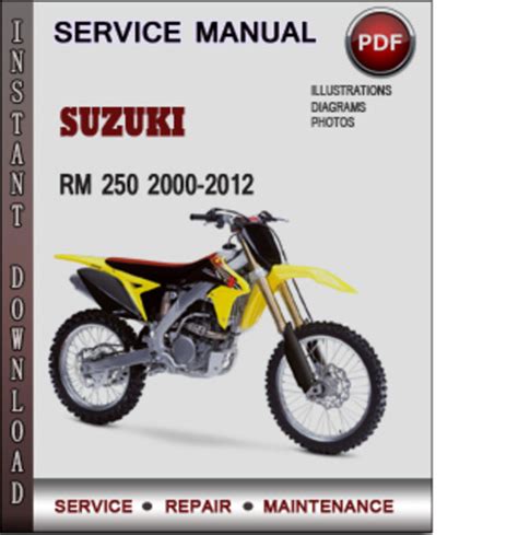 2002 suzuki rm 250 manual pdf Doc