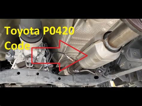 2002 toyota camry p0420 code Reader