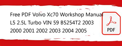 2002 volvo xc70 manual Doc