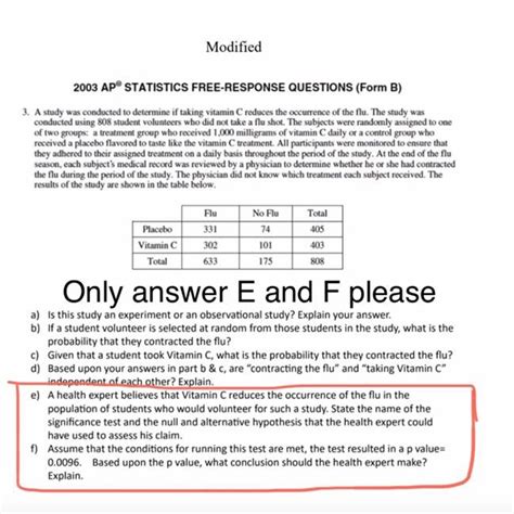 2003 Ap Statistics Free Response Questions Answers Epub