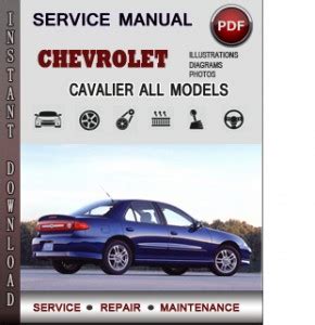 2003 Chevy Cavalier Repair Manual Ebook PDF