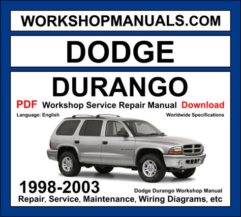 2003 Dodge Durango Owners Pdf Manual Ebook Reader