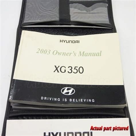 2003 Hyundai XG350 manual download Ebook Reader