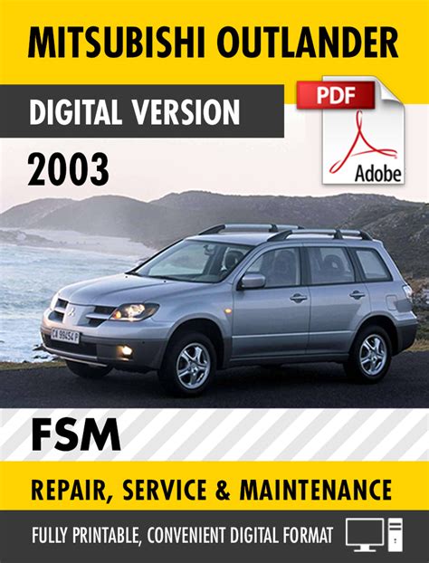 2003 Mitsubishi Outlander Owners Manual Ebook Epub