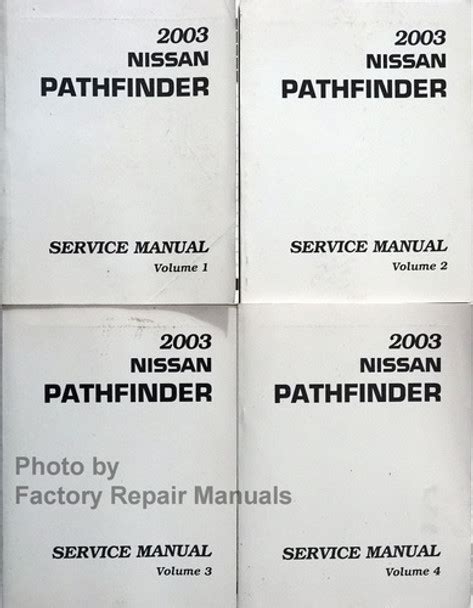 2003 Nissan Pathfinder Service Manual Ebook Reader