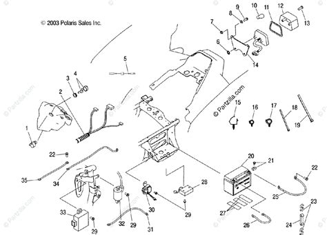 2003 Polaris Predator 500 Wiring Diagram and Electrical Schematics Ebook Epub