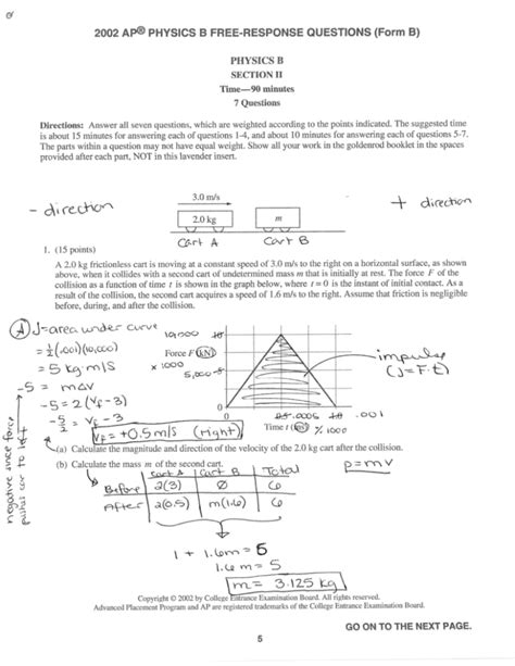 2003 ap physics b free response answers Reader