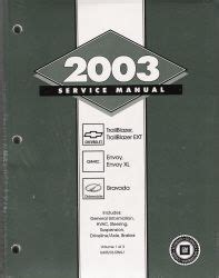 2003 chevy trailblazer owner manual Epub